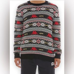 Kappa Men’s Authentic Sweder Sweater (Ugly Christmas Sweater)